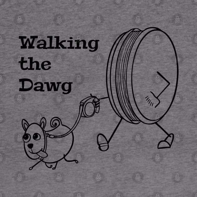 Yo-Yo Walking The Dog Yo-Yo Fan by atomguy